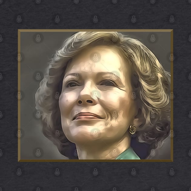 Portrait of First Lady Rosalynn Carter by TeeJaiStudio